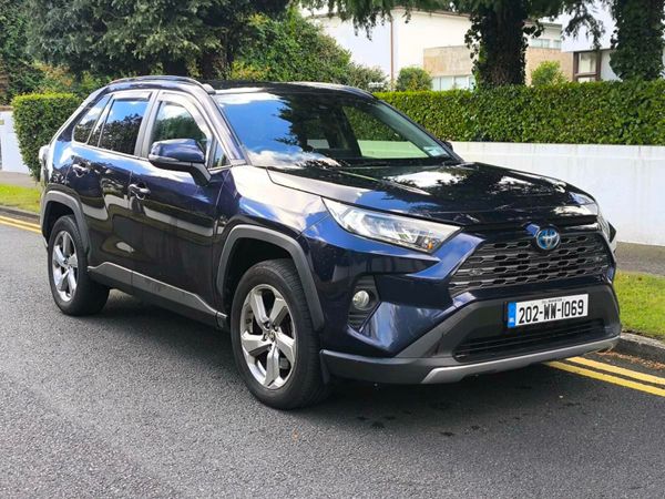 Toyota RAV4 SUV, Petrol Hybrid, 2020, Blue