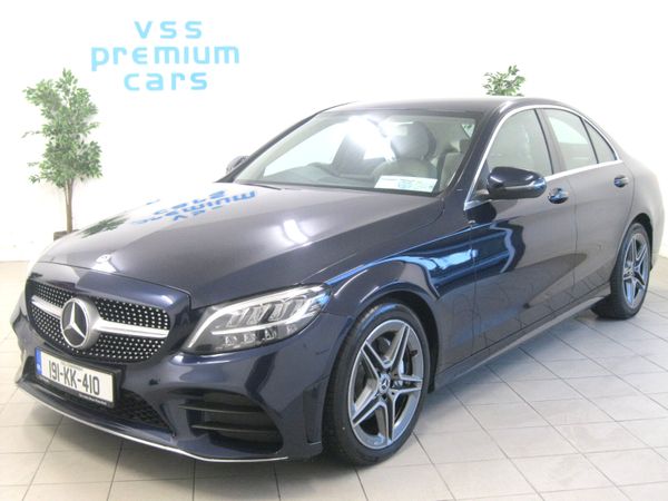 Mercedes-Benz C-Class Saloon, Diesel, 2019, Blue