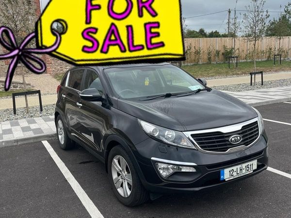 Kia Sportage SUV, Diesel, 2012, Black