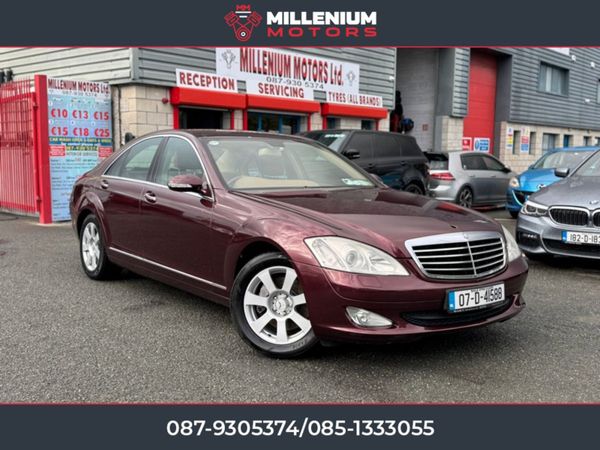 Mercedes-Benz S-Class Saloon, Diesel, 2007, Red