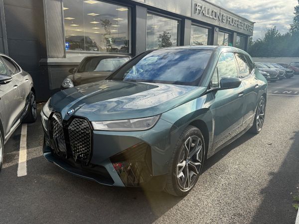 BMW iX SUV, Electric, 2022, Blue