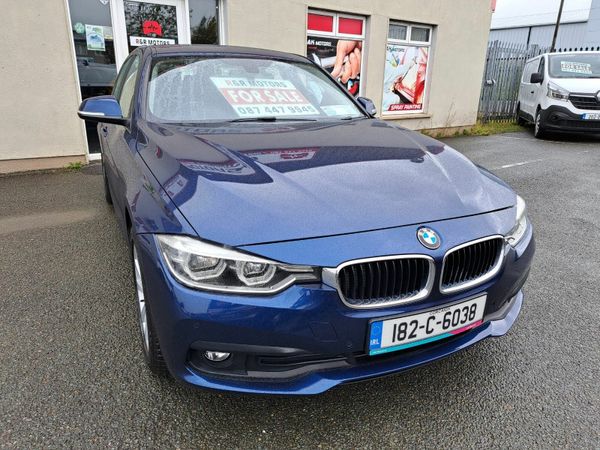 BMW 3-Series Saloon, Diesel, 2018, Blue