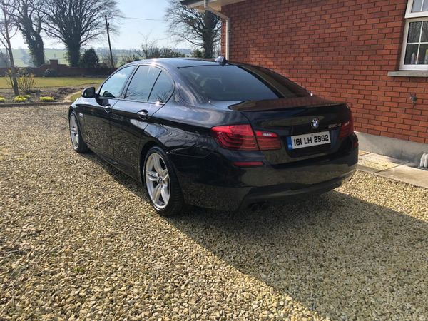 BMW 5-Series Saloon, Diesel, 2016, Black