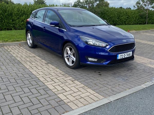 Ford Focus Hatchback, Diesel, 2017, Blue