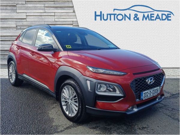 Hyundai KONA SUV, Petrol, 2020, Red