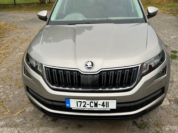 Skoda Kodiaq SUV, Diesel, 2017, Yellow