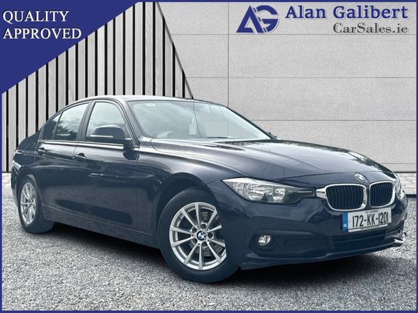 BMW 3-Series Saloon, Diesel, 2017, Blue
