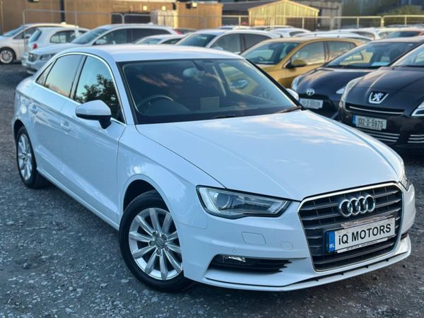 Audi A3 Saloon, Petrol, 2015, White