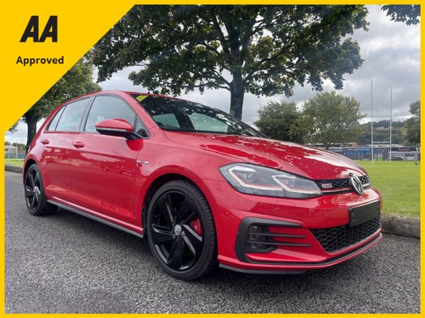 Volkswagen Golf Hatchback, Petrol, 2020, Red