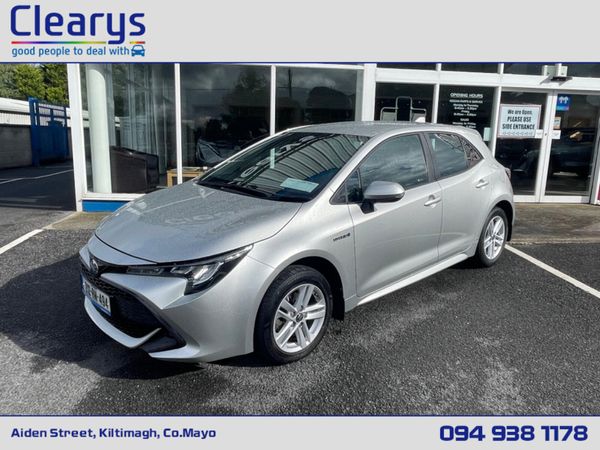 Toyota Corolla Hatchback, Petrol Hybrid, 2021, Grey