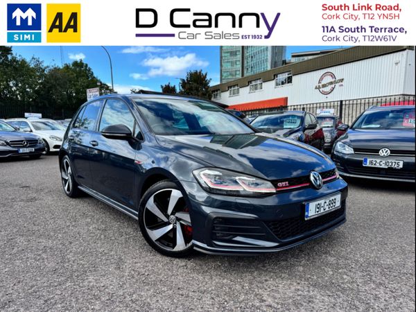 Volkswagen Golf Hatchback, Petrol, 2019, Blue