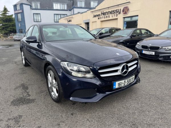 Mercedes-Benz C-Class Saloon, Petrol, 2016, Blue