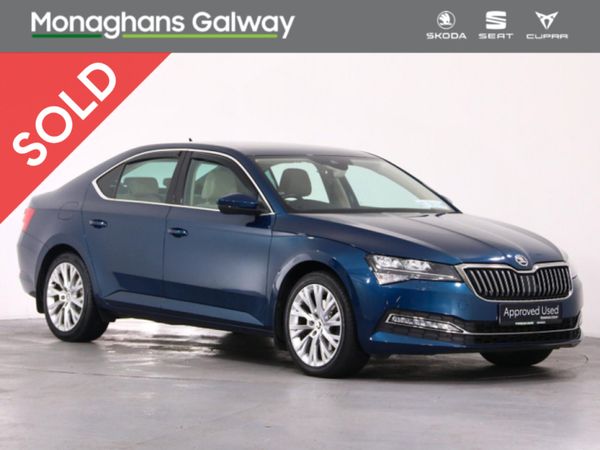Skoda Superb Hatchback, Diesel, 2020, Blue