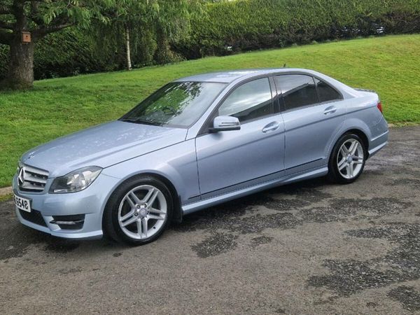 Mercedes-Benz C-Class Saloon, Diesel, 2013, Silver