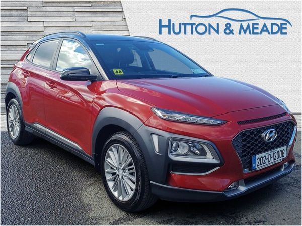 Hyundai KONA SUV, Petrol, 2020, Red