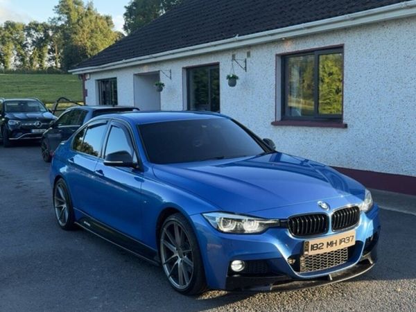 BMW 3-Series Saloon, Diesel, 2018, Blue
