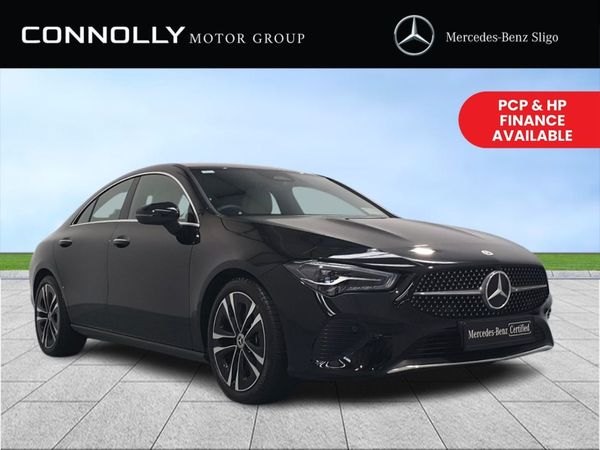 Mercedes-Benz CLA Saloon, Petrol Hybrid, 2025, Black