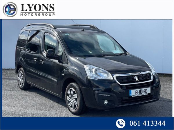 Peugeot Partner Tepee MPV, Diesel, 2018, Black