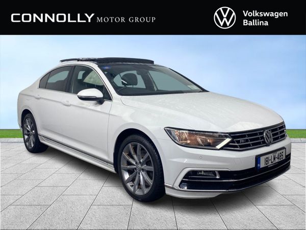 Volkswagen Passat Saloon, Diesel, 2018, White
