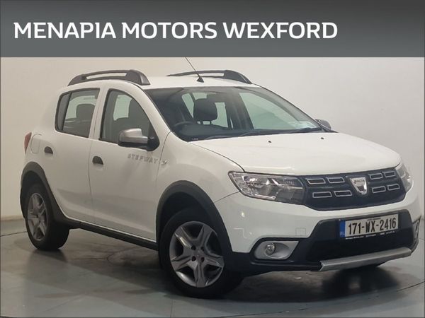 Dacia Sandero Stepway Hatchback, Petrol, 2017, White