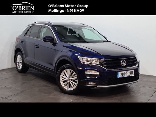 Volkswagen T-Roc SUV, Petrol, 2020, Blue