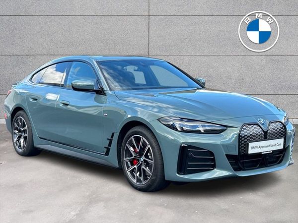 BMW i4 Saloon, Electric, 2025, Green