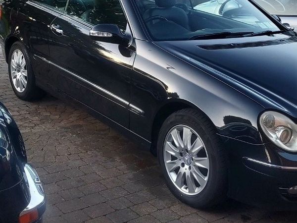Mercedes-Benz CLK Coupe, Petrol, 2005, Black