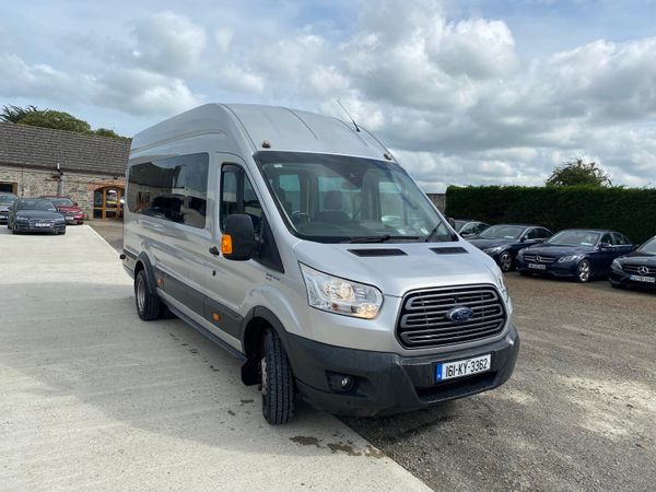 Ford Transit Bus, Diesel, 2016, Silver