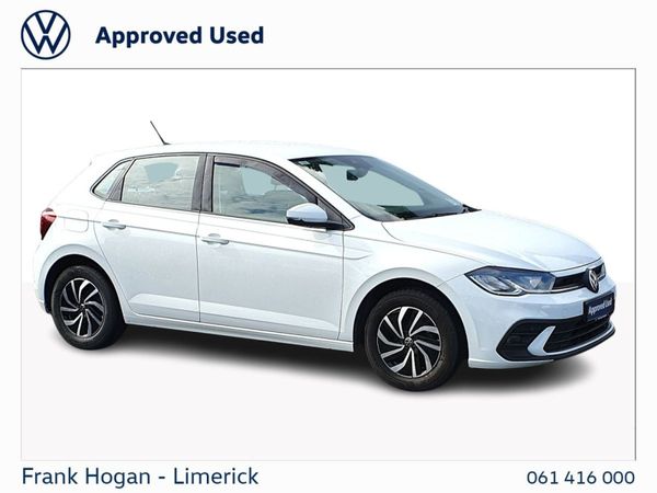 Volkswagen Polo Hatchback, Petrol, 2022, White