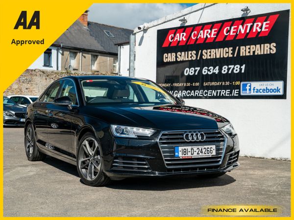 Audi A4 Saloon, Diesel, 2018, Black