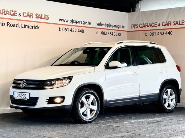 Volkswagen Tiguan SUV, Diesel, 2012, White