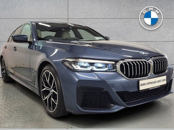 BMW 5-Series Saloon, Diesel, 2023, Blue