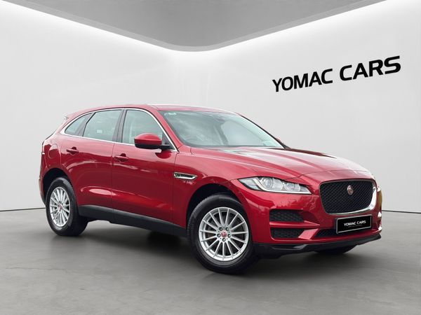 Jaguar F-Pace SUV, Diesel, 2019, Red