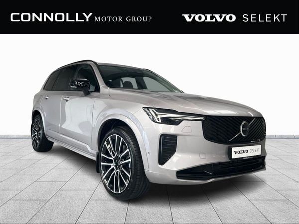 Volvo XC90 SUV, Petrol Plug-in Hybrid, 2025, Silver