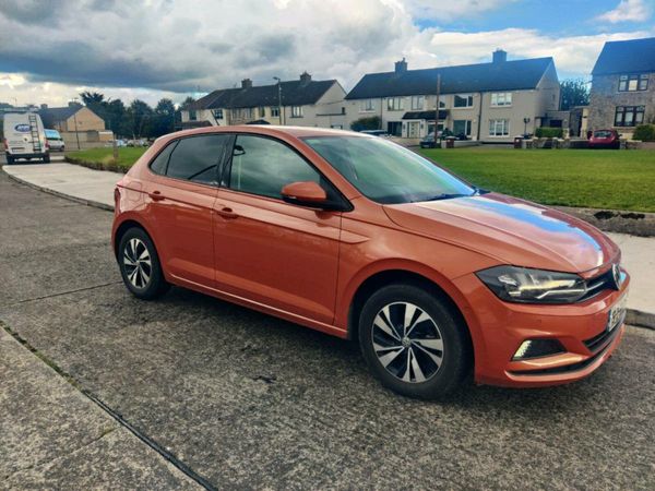 Volkswagen Polo Hatchback, Petrol, 2019, Orange