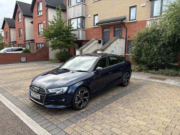 Audi A3 Saloon, Petrol, 2017, Blue