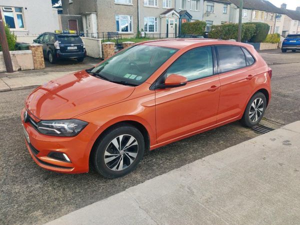 Volkswagen Polo Hatchback, Petrol, 2019, Orange