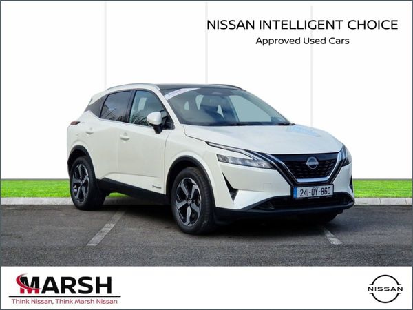 Nissan Qashqai MPV, Hybrid, 2024, White