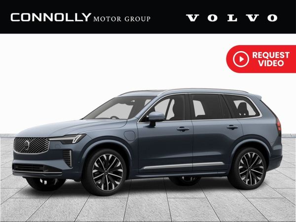 Volvo XC90 SUV, Petrol Plug-in Hybrid, 2025, Blue