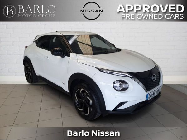 Nissan Juke SUV, Petrol Hybrid, 2024, White