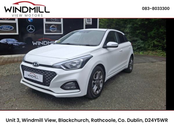 Hyundai i20 Hatchback, Petrol, 2019, White
