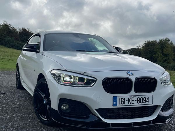 BMW 1-Series Hatchback, Diesel, 2016, White
