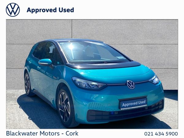Volkswagen ID.3 Hatchback, Electric, 2022, Blue