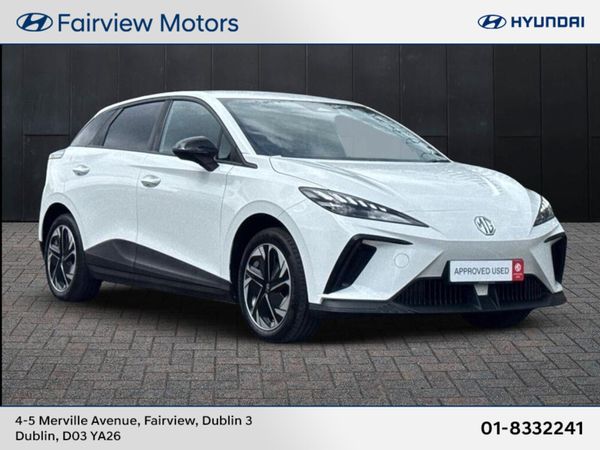 MG 4 Hatchback, Electric, 2022, White