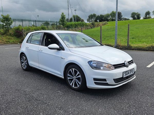 Volkswagen Golf Hatchback, Diesel, 2014, White