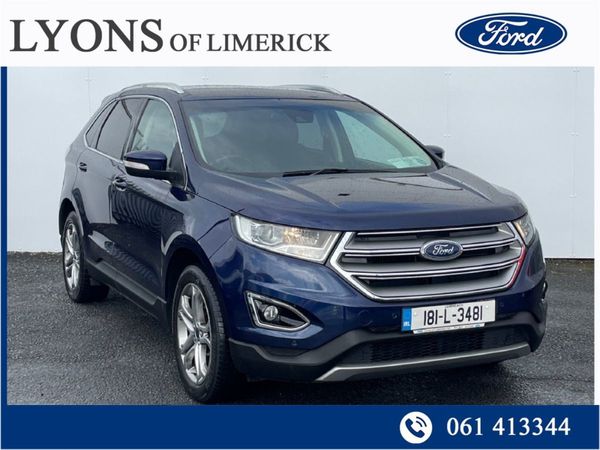 Ford Edge SUV, Diesel, 2018, Blue