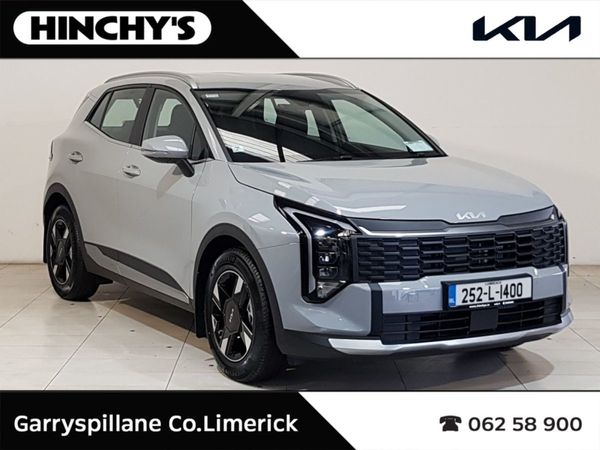 Kia Sportage SUV, Diesel Hybrid, 2025, Grey