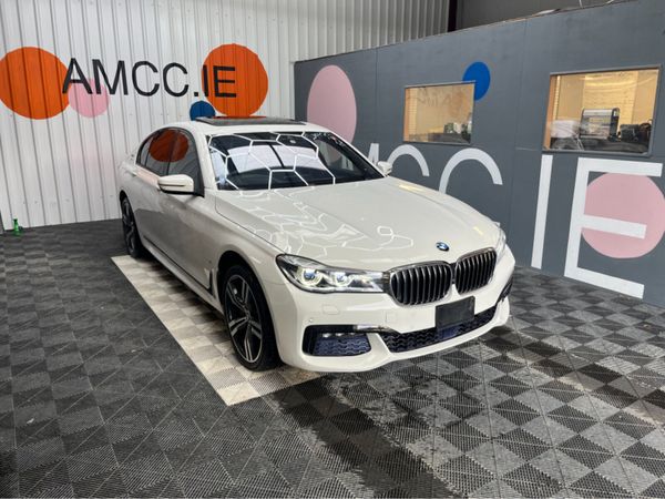 BMW 7-Series Saloon, Petrol Plug-in Hybrid, 2017, White