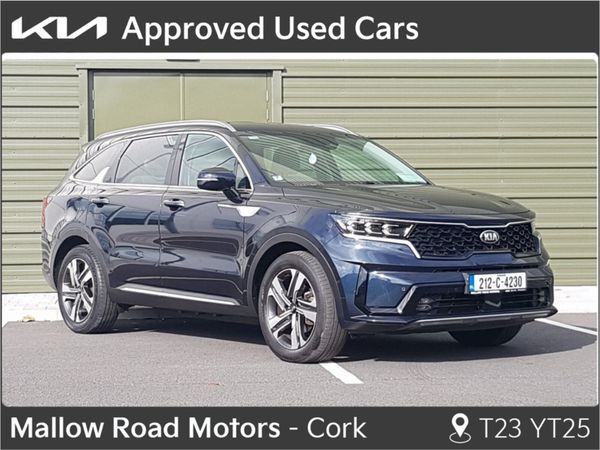 Kia Sorento MPV, Petrol Plug-in Hybrid, 2021, Blue