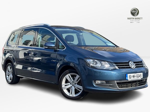 Volkswagen Sharan MPV, Petrol, 2016, Blue
